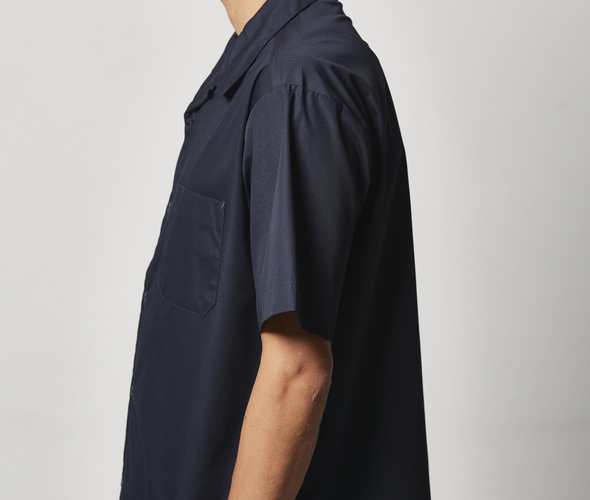 T/C オープンカラー 半袖シャツ