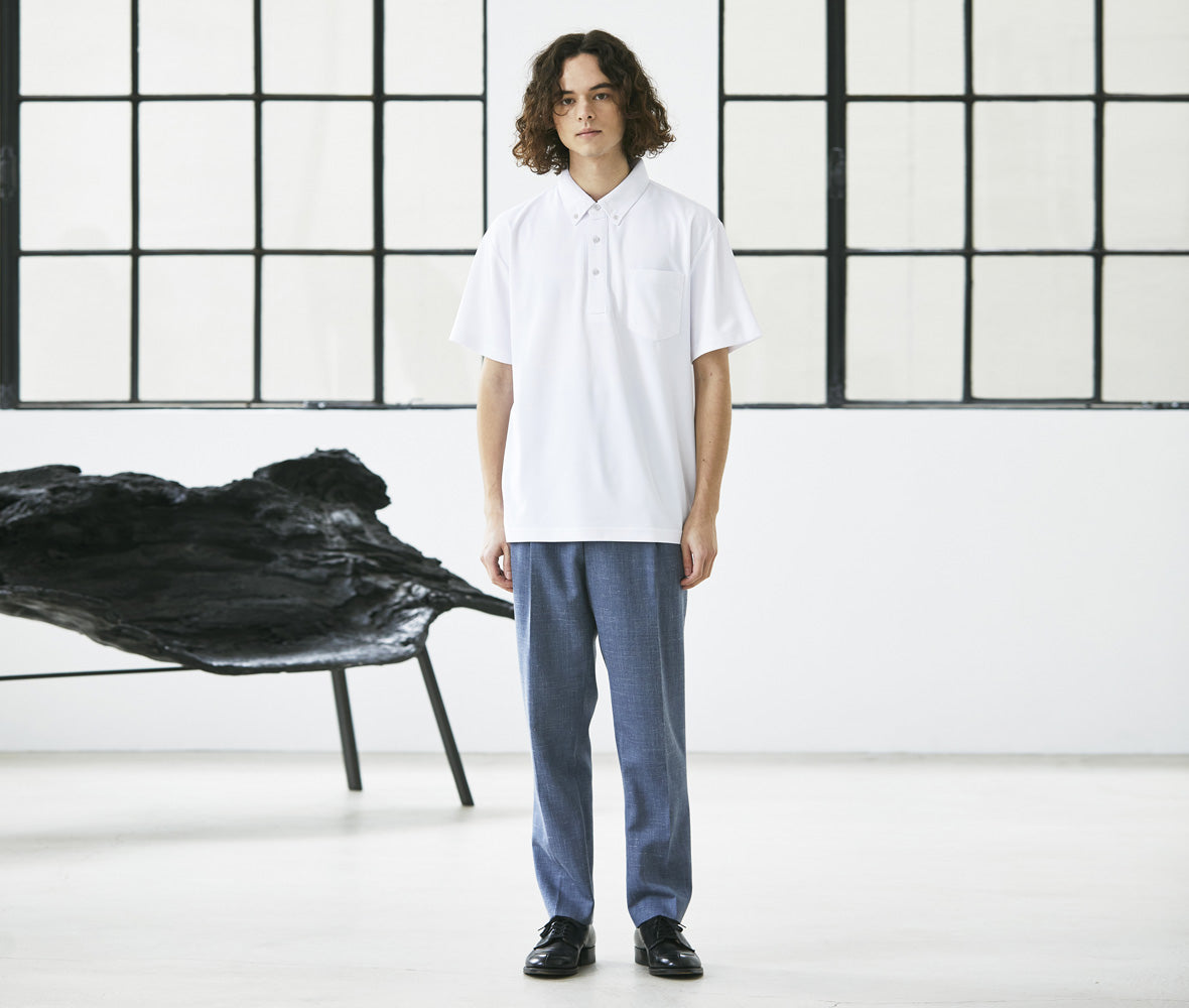 4.7オンス スペシャル ドライ 鹿の子 ポロシャツ（ボタンダウン）（ポケット付）（ローブリード）