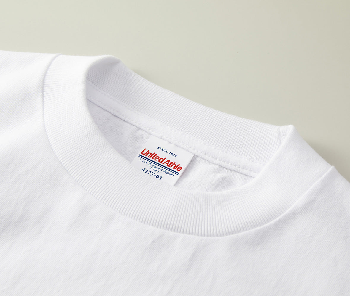 7.1オンス オープンエンド ヘビーラギッド Tシャツ