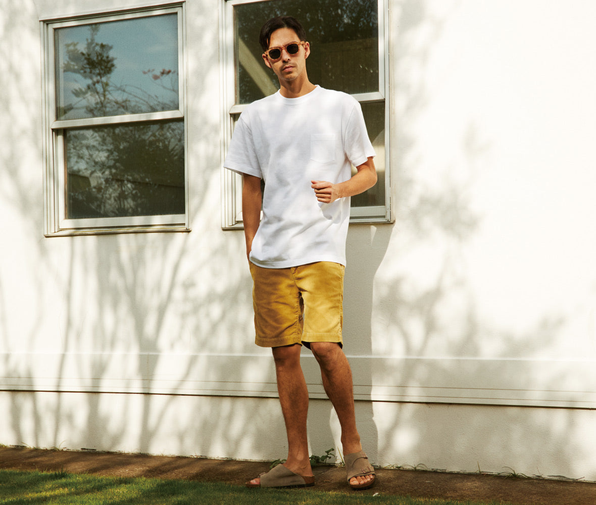 5.6オンス 高品質ポケット付きTシャツ