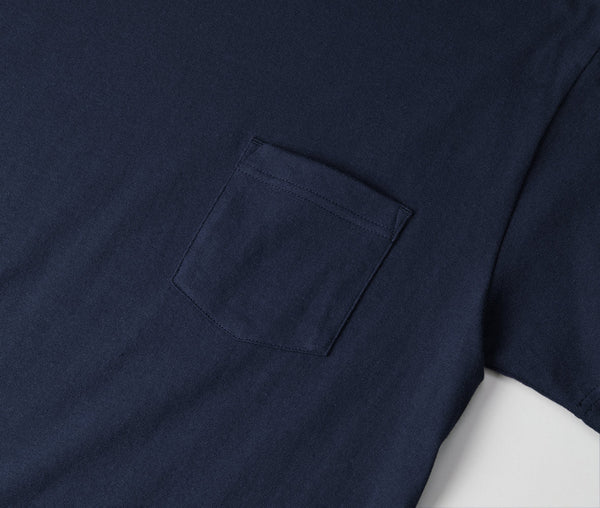 5.6オンス 高品質ポケット付きTシャツ