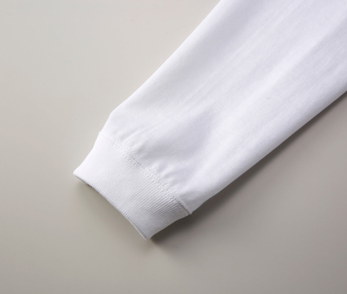 5.6オンス ロングスリーブ Tシャツ（1.6インチ袖リブ）