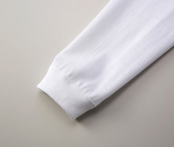 5.6オンス ロングスリーブ Tシャツ（1.6インチ袖リブ）