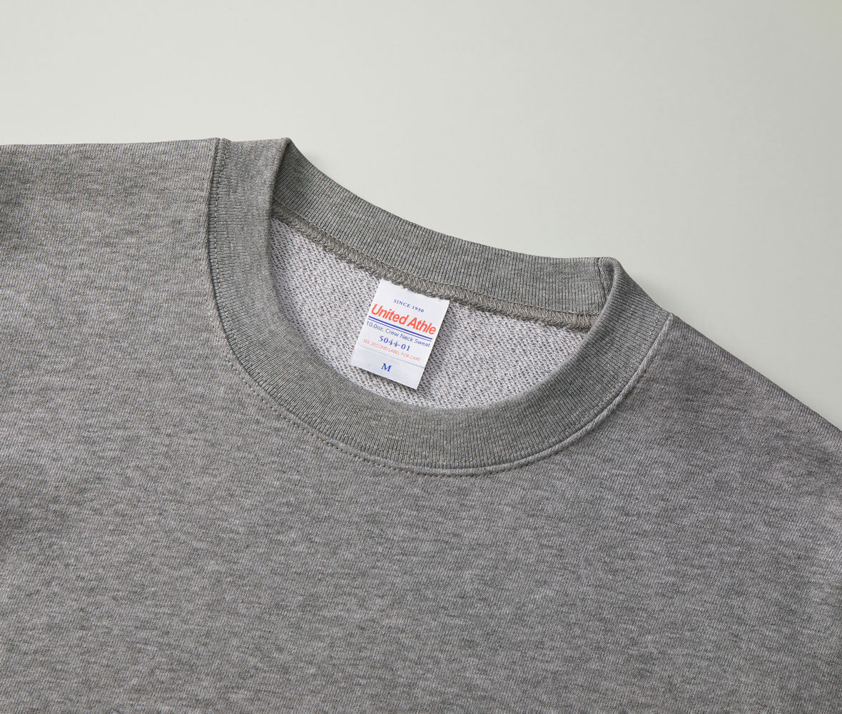 10.0オンス クルーネック スウェット
（裏パイル）〈大人用〉