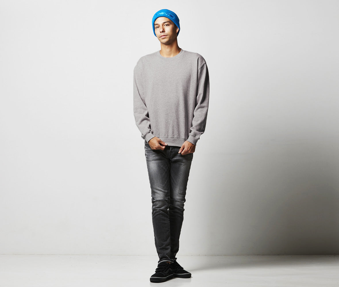 10.0オンス クルーネック スウェット
（裏パイル）〈大人用〉