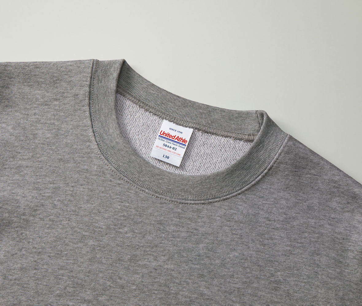 10.0オンス クルーネック スウェット
（裏パイル）〈110･130･150〉