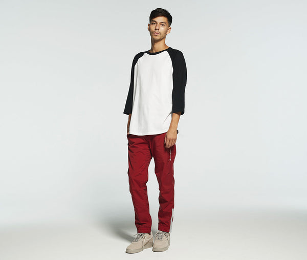 5.6オンス ラグラン 3/4スリーブ カットソー