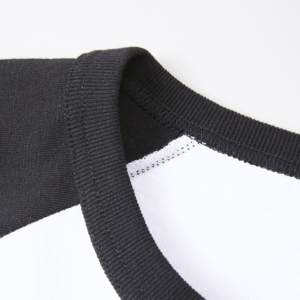 5.6オンス ラグラン 3/4スリーブ カットソー