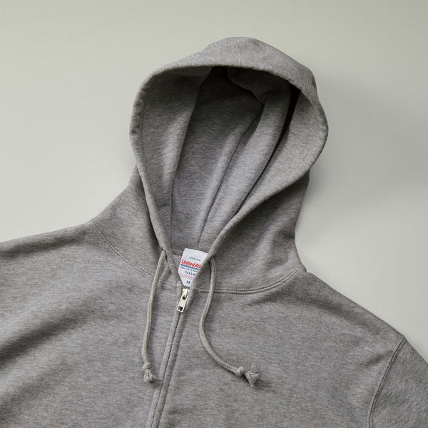 10.0オンス 裏パイル フルジップ スウェットパーカ〈アダルト〉