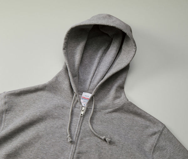 10.0オンス 裏パイル フルジップ スウェットパーカ〈アダルト〉