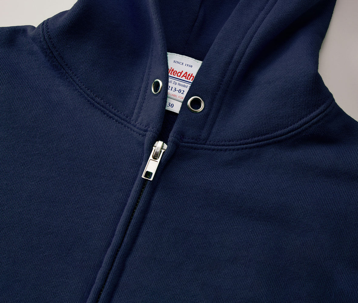 10.0オンス スウェット フルジップ パーカー（裏パイル）〈110･130･150cm〉