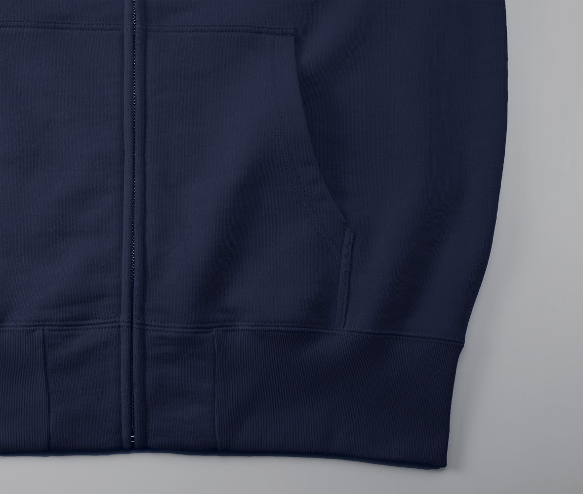 10.0オンス スウェット フルジップ パーカー（裏パイル）〈110･130･150cm〉