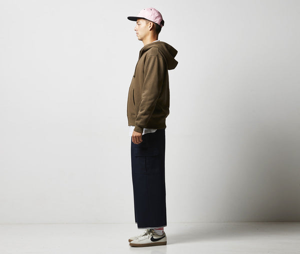 10.0オンス T/C 裏起毛 スウェット フルジップ パーカ