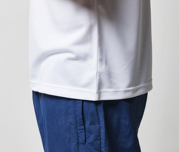 4.1オンス ドライアスレチック ボタンダウンポロシャツ（ポケット付）