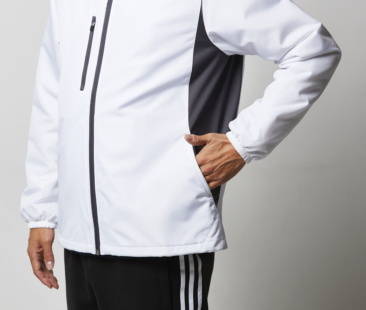 マイクロリップストップ フードイン ジャケット（フリース裏地）